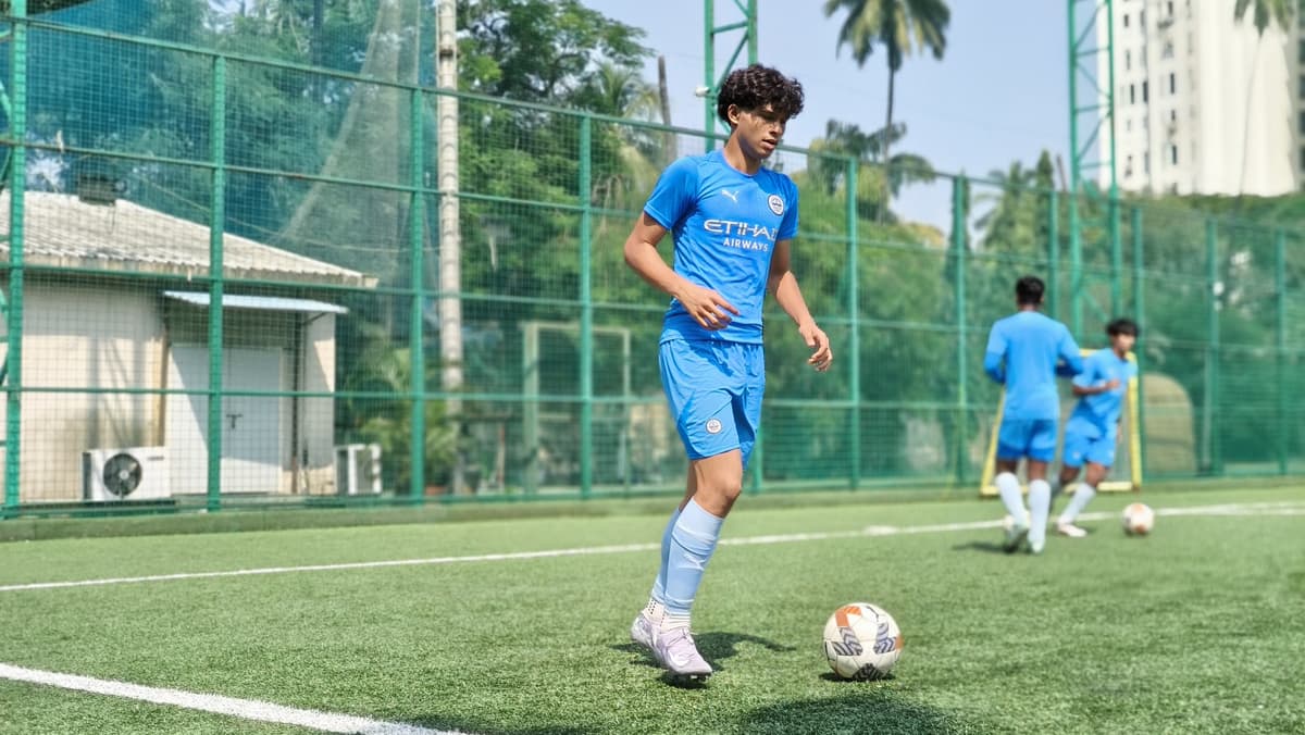 Football action shot